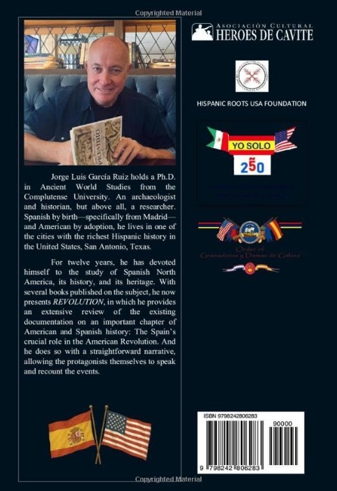 Alternative view of Revolution: Spain's crucial role Hardcover – January 9, 2026 by Jorge Luis García Ruiz PhD (Author) - signed by author